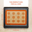 Silpat Snowflake Half Size Baking Mat - Limited Edition - Korvel