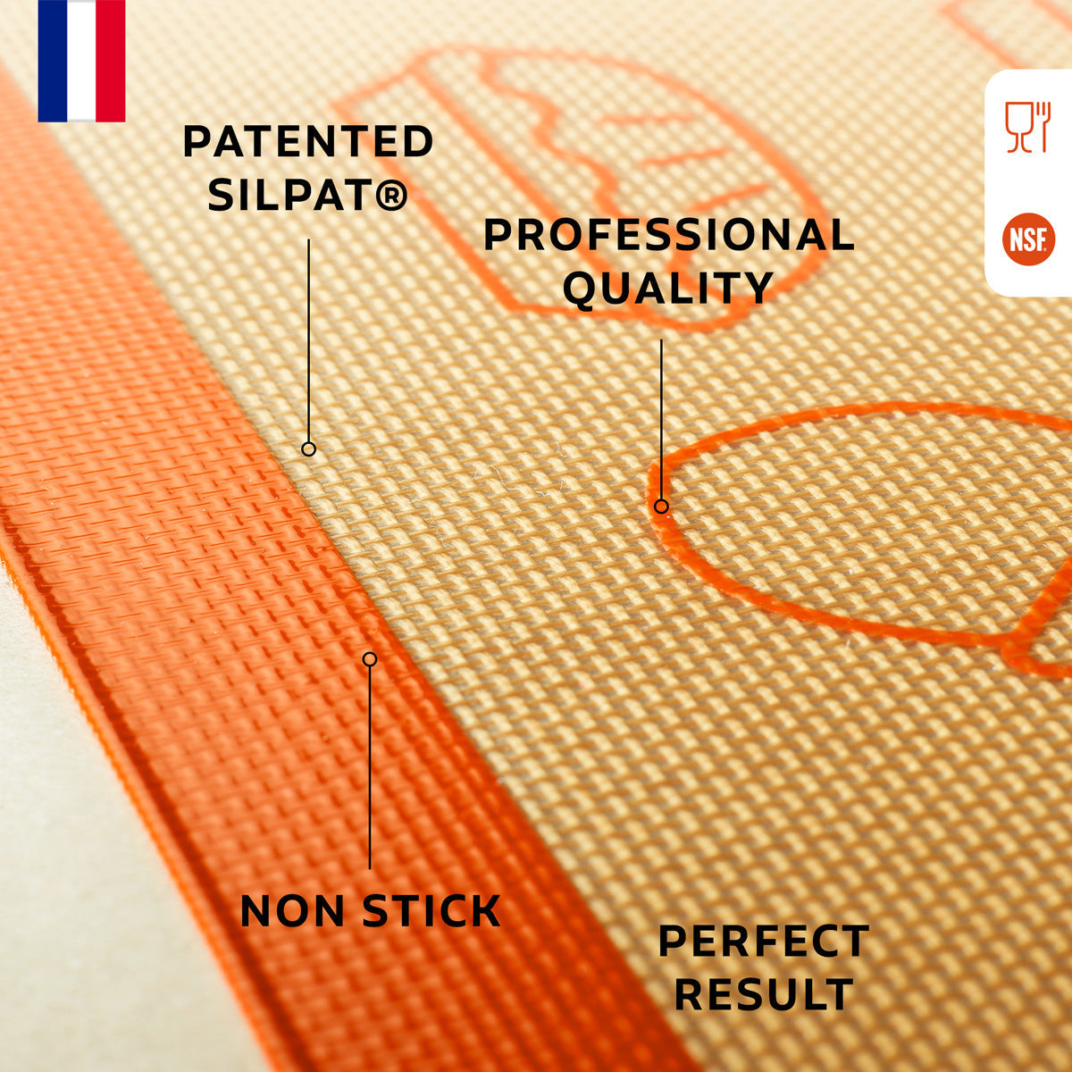 Silpat Thanksgiving Half Size Baking Mat - Limited Edition - Korvel