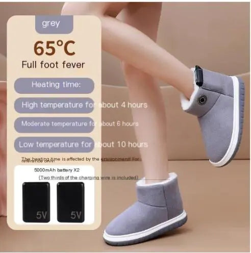 Botas de Calentamiento Eléctrico Recargables para Máximo Confort