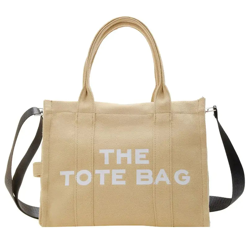 Grandes sacs fourre-tout en toile pour femmes