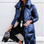 Abrigo Largo Elegante de Invierno para Mujeres