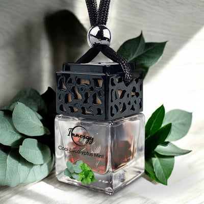 Revitalizing Eucalyptus Mint Crystal-Infused Car Diffuser - 8ml - Korvel