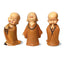 3 Petits Moines - Figurines Artisanales pour la Tranquillité