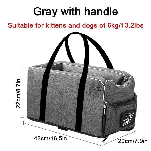 Siège de sécurité pour animaux de compagnie premium pour petits chiens et chats