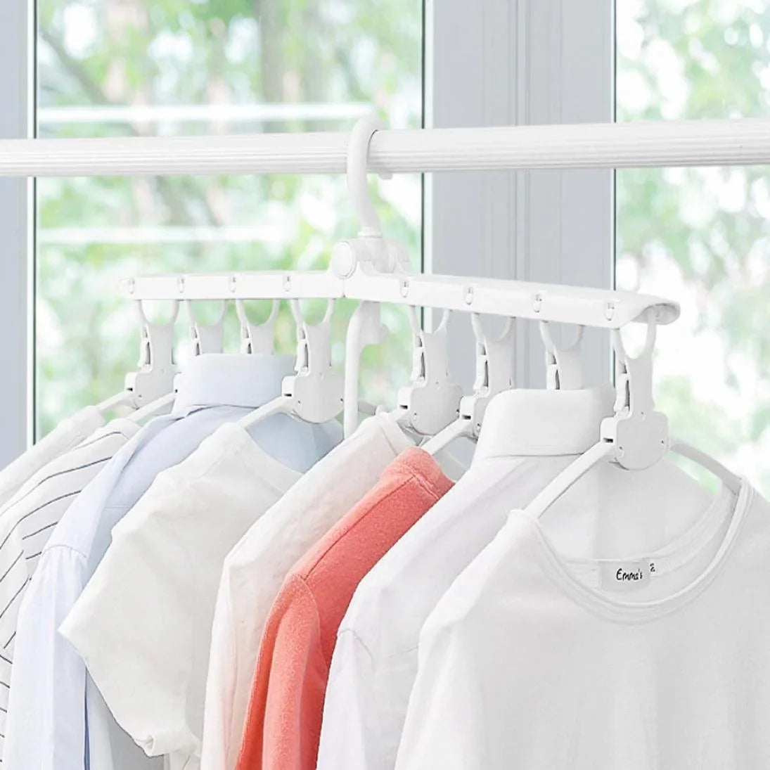 Percha Mágica - Organizador de Closet que Ahorra Espacio