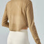 V-Neck Long Sleeve Yoga Top for Active Comfort