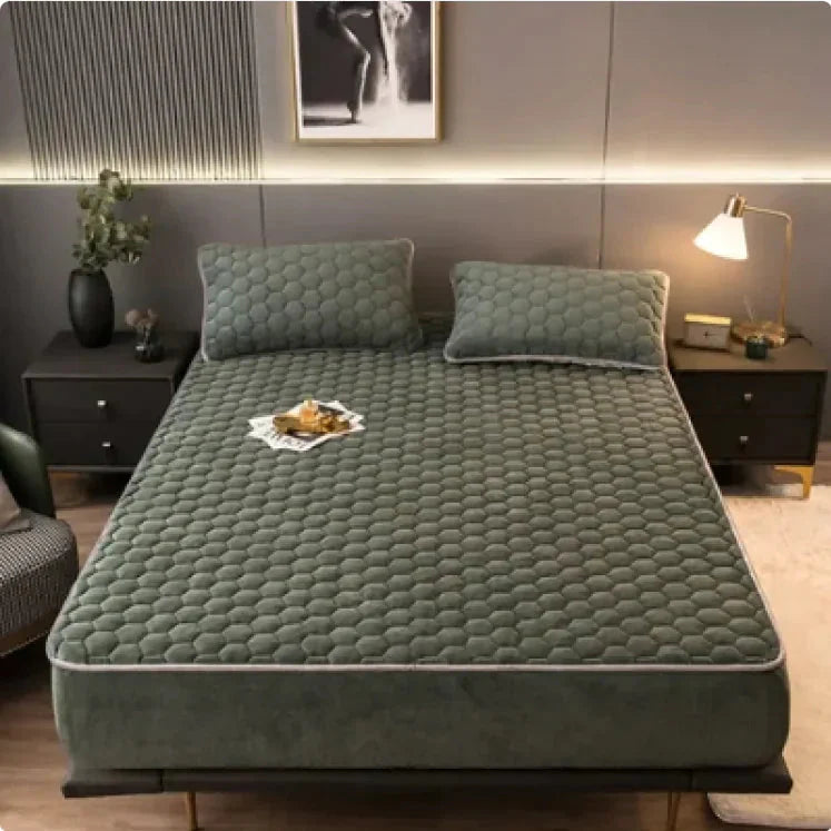 Ensemble de Matelas Matelassé Brosse Cozy Nest en 3 Pièces
