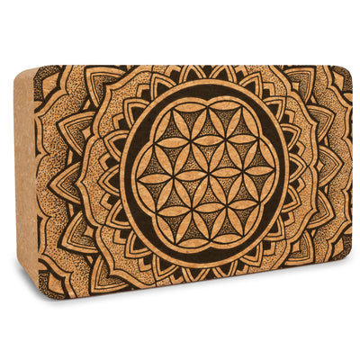 Eco-Friendly Cork Yoga Block for Enhanced Stability - Korvel