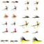 Eastern Trout Fly Assortment - 24 Essential Dry and Nymph Fly Fishing Flies Collection - Trout Flies with Gift Fly Box