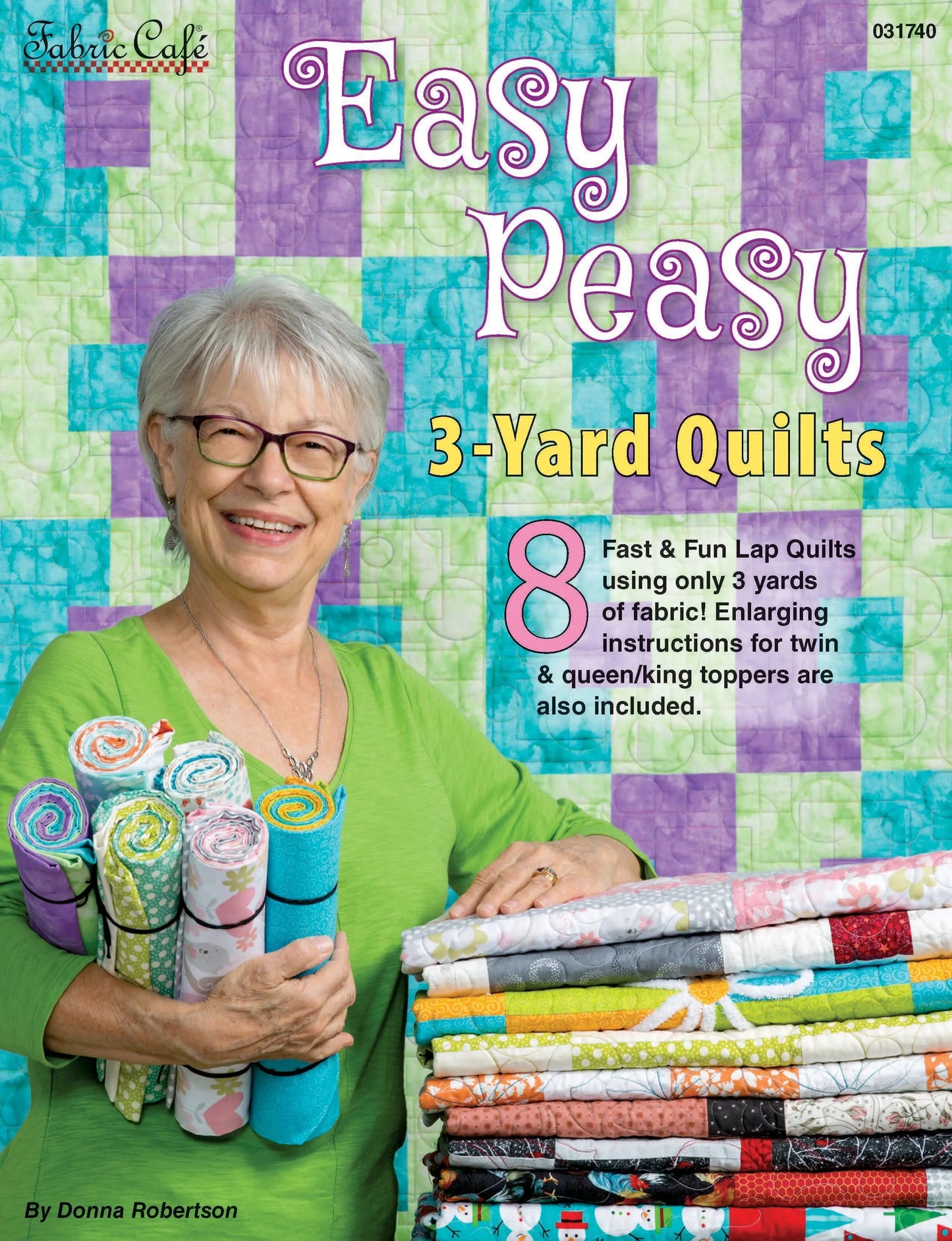 Libro de Quilts de 3 Yardas Fácil