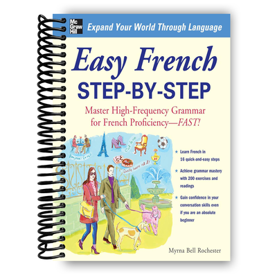 Master French Effortlessly: Step-by-Step Guide (Spiral Bound) - Korvel