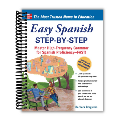 Easy Spanish Step-By-Step: 1st Edition (Spiral Bound) - Korvel