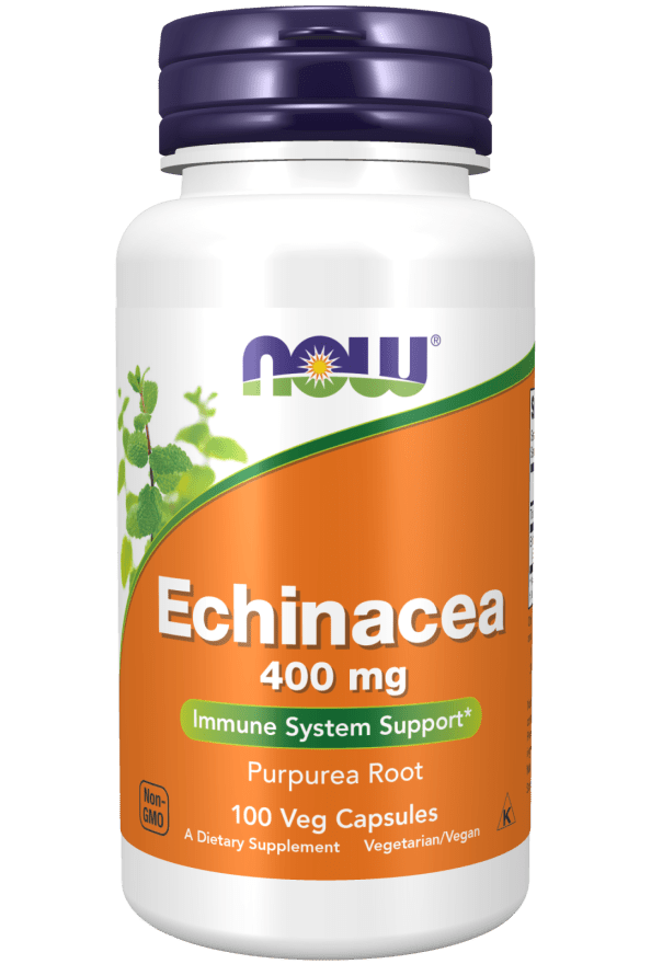 Cápsulas Veganas de Echinacea 400 mg