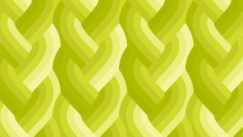 Echo Braid Acid Green Cotton Fabric - 44" / 45" per Yard