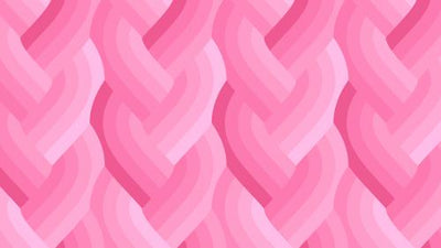 Echo Braid Pink Cotton Fabric - 44" / 45" Per Yard