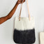 Bolso Tote de Lana Filtrada a Mano Eclipse