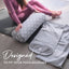 Sustainable Organic Cotton Yoga Bolster Set with Carry Bag for Ultimate Comfort - Korvel