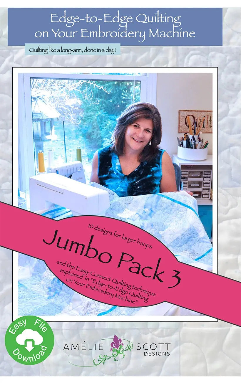 Edge-To-Edge Jumbo Pack 3 - Premium Embroidery Designs