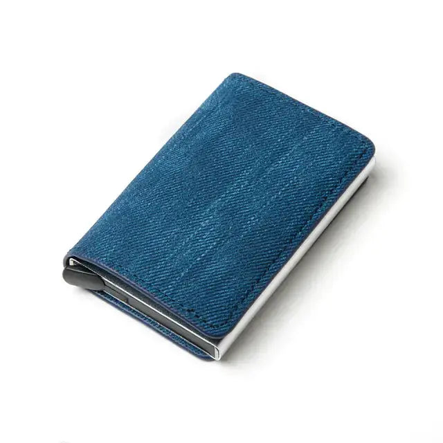 Porte-cartes en cuir pour homme premium avec protection RFID