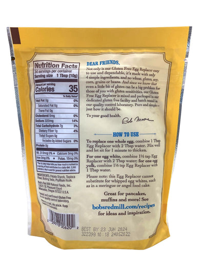 Bob's Red Mill Egg Replacer - Perfect for Baking - Korvel
