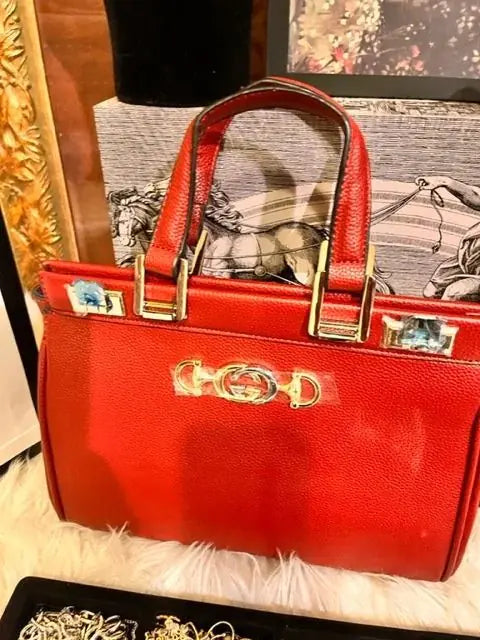 Sacoche en cuir véritable premium