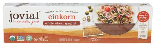 Organic Einkorn Spaghetti - Jovial's Ancient Grain Pasta - Korvel