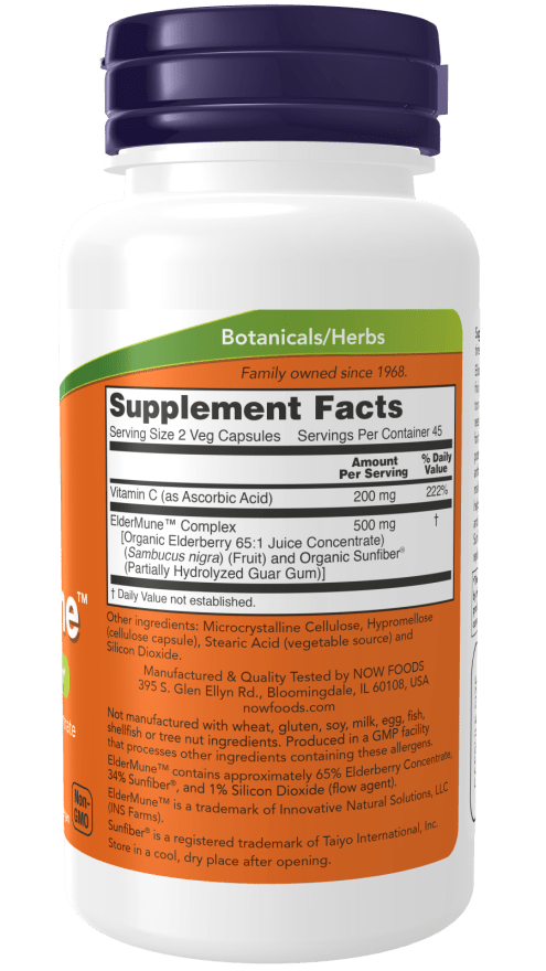 Concentrado de Jugo de Saúco Eldermune con Vitamina C