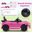 Voiture électrique pour enfants 12V Ford Mustang Shelby GT500 - Rose
