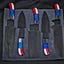 Premium Handcrafted Carbon Steel Chef Knife Set – 5 Piece BBQ & Culinary Collection | Ideal Gift for Him - Korvel