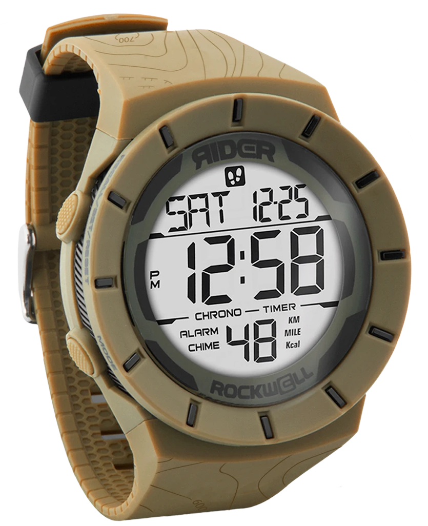 Coliseum Fit™ Elevation Edition Watch (Tan/Black) - Conquer Time - Korvel