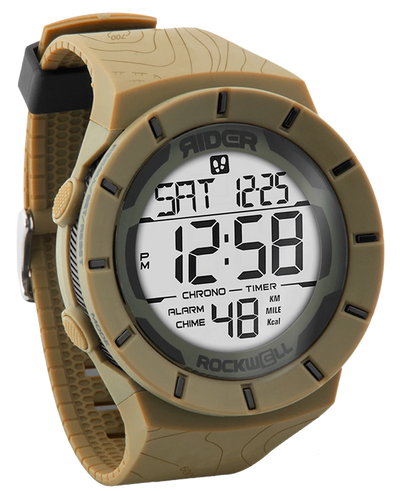 Coliseum Fit™ Elevation Edition Watch (Tan/Black) - Conquer Time - Korvel