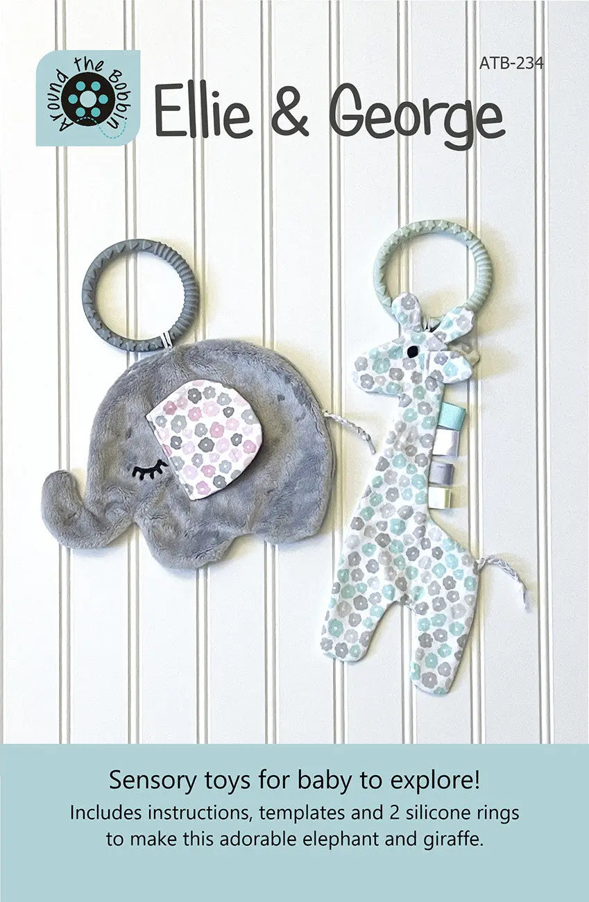 Ellie & George Baby Toy Sewing Pattern