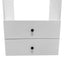 B4 Modular Wall-Mounted Closet System - White Shelving Unit
