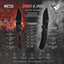 MUCTAC Ember & Smoke Folding Knife – Premium EDC Design