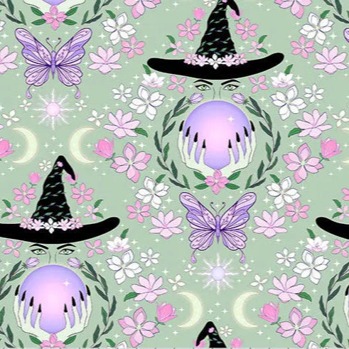 Tissu Cuddle Numérique Multi Émeraude