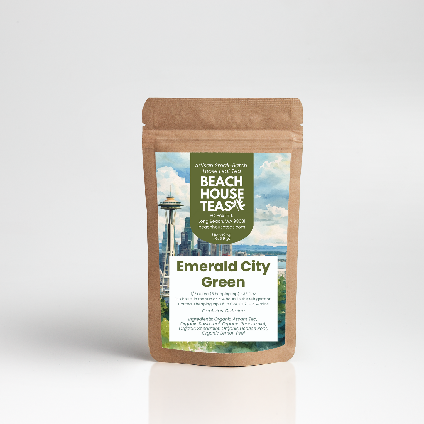Té de hojas Emerald City Iced Blend