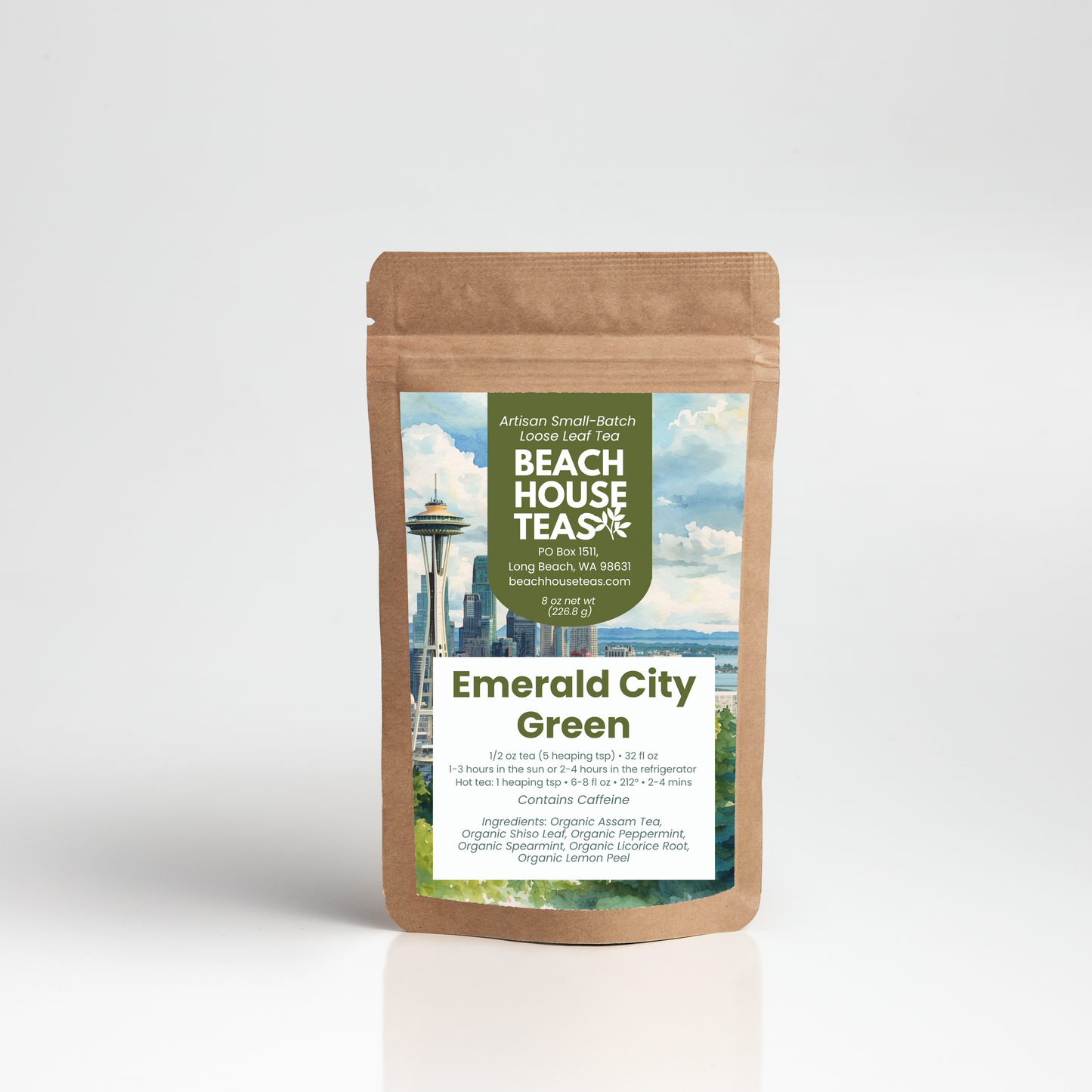 Té de hojas Emerald City Iced Blend