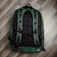Bolso de viaje de piel verde esmeralda (diseño XL)