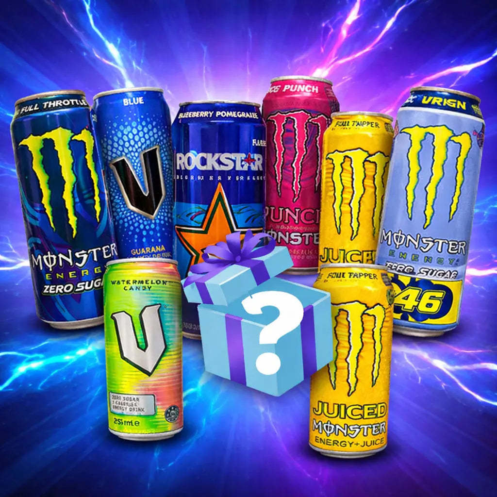 Energy Drink Mystery Box – Assorted Imported & Limited Editions
