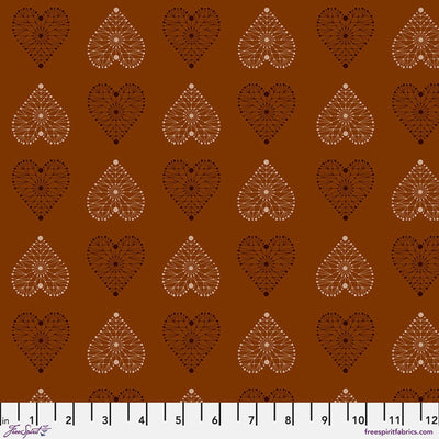 Enrapture by Giucy Giuce Amour - Spice Cotton Fabric Per Yard