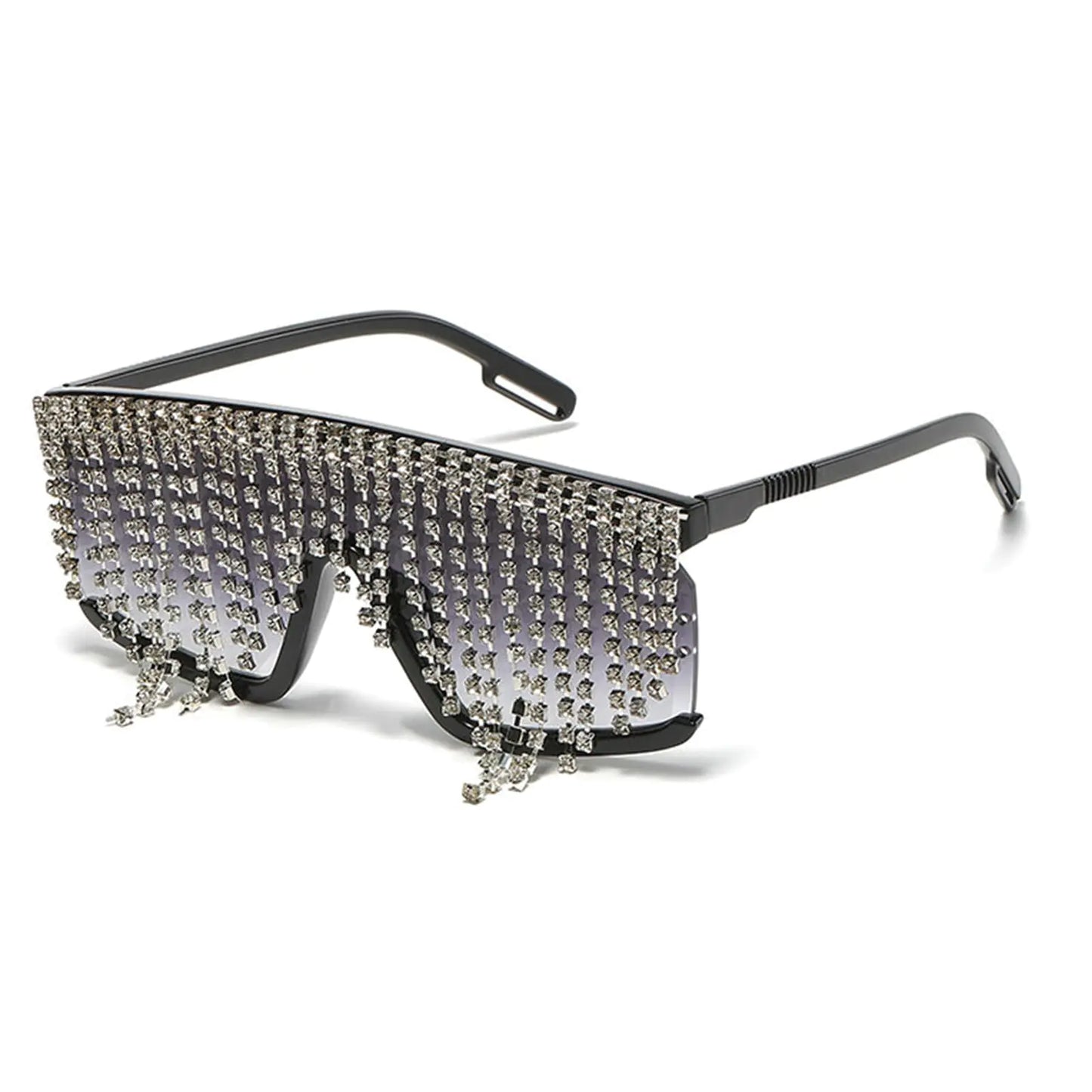 Willochra Flat Top Rhinestone Sunglasses for Women