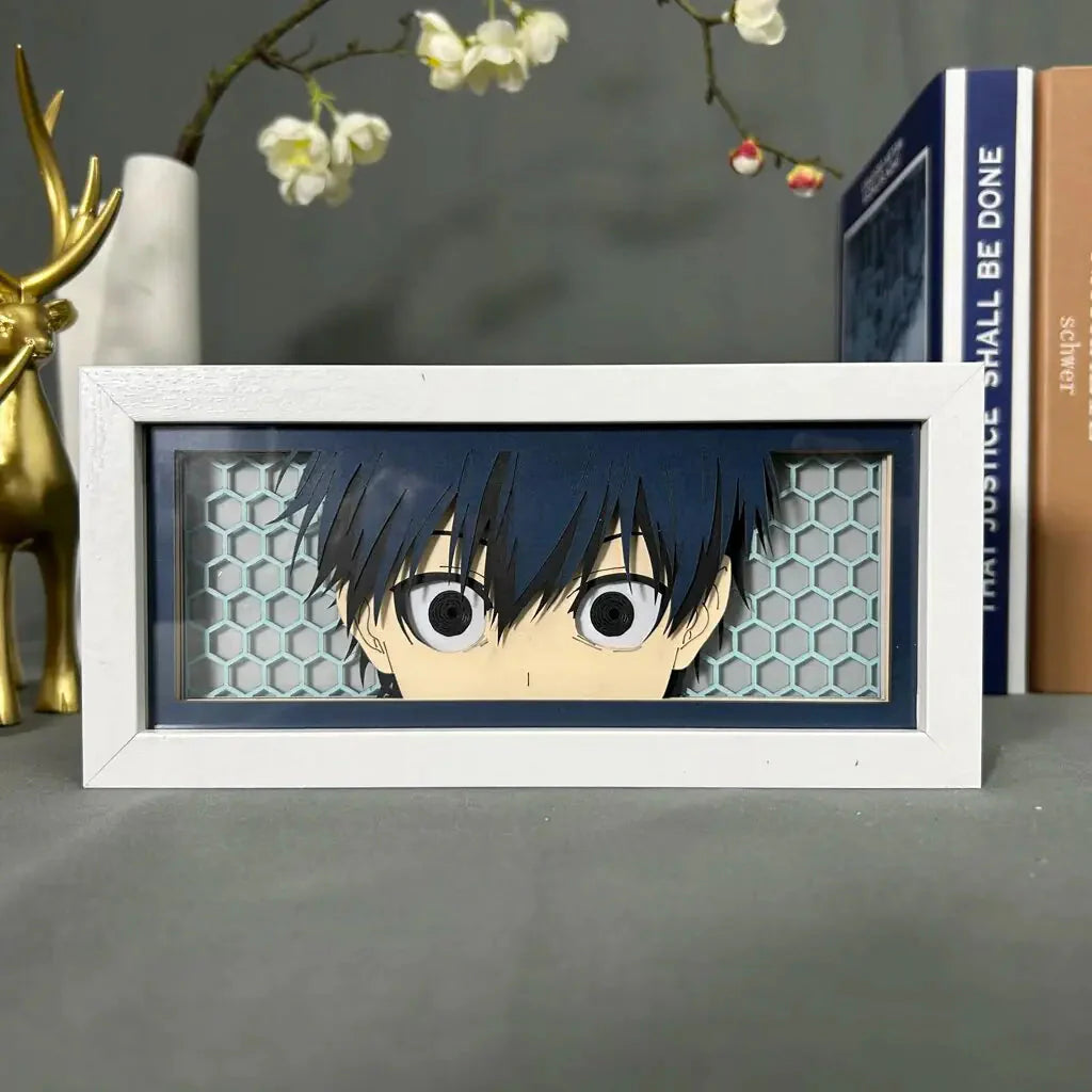 Lightbox Yoichi Isagi Blue Lock - Décor inspiré par l'anime