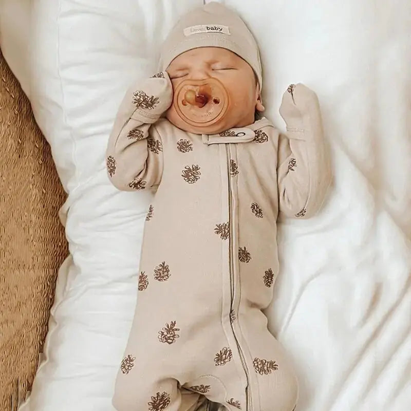 Combinaison en tricot pour bébé nouveau-né