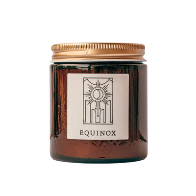 Equinox Fine Fragrance Candle – Tuberose, Jasmine, Peony & Papaya - Korvel