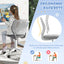 Silla de Estudio Ergonómica para Niños - Altura Ajustable en Gris