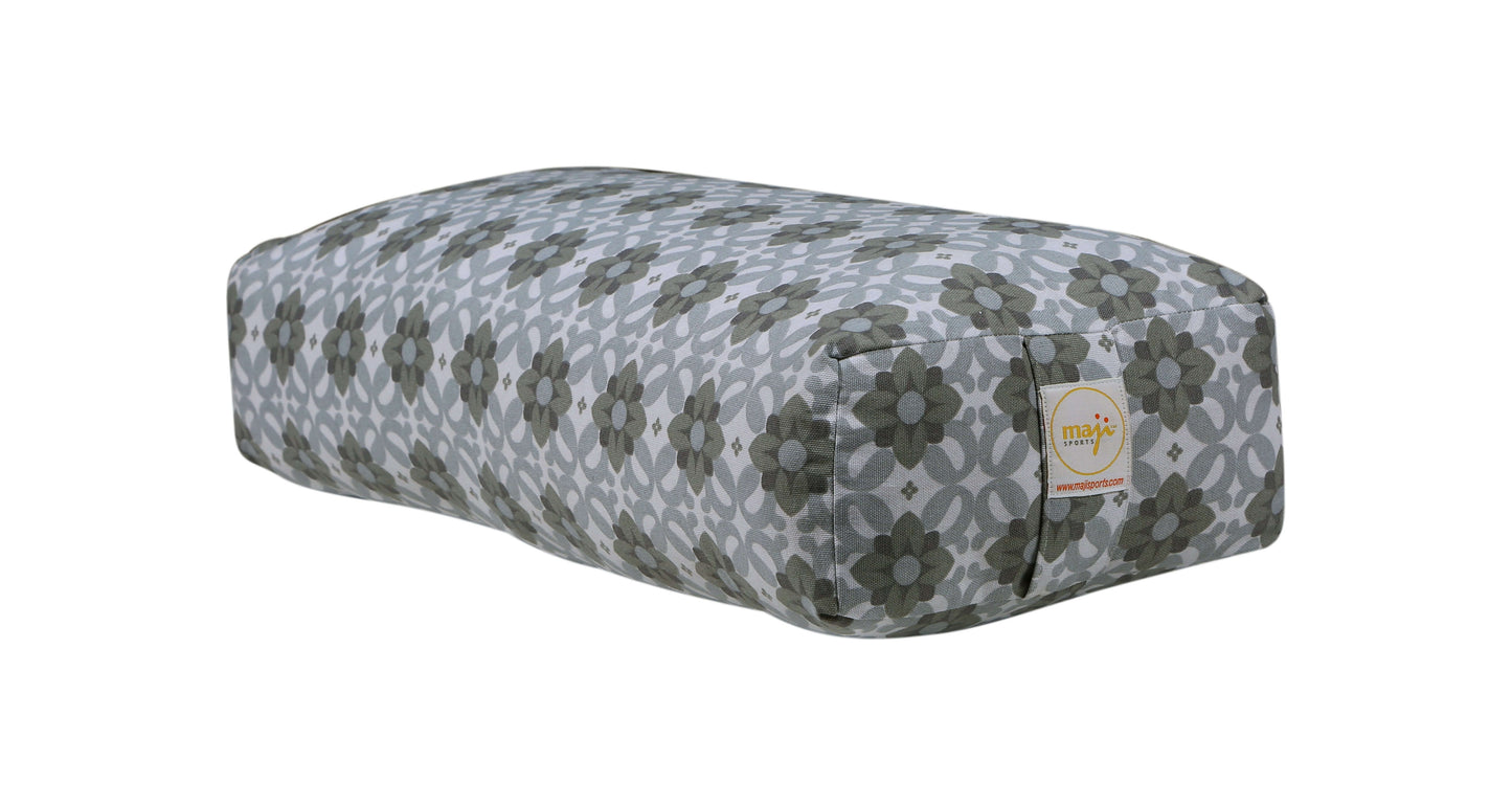 Premium Rectangular Yoga Bolster for Support and Comfort