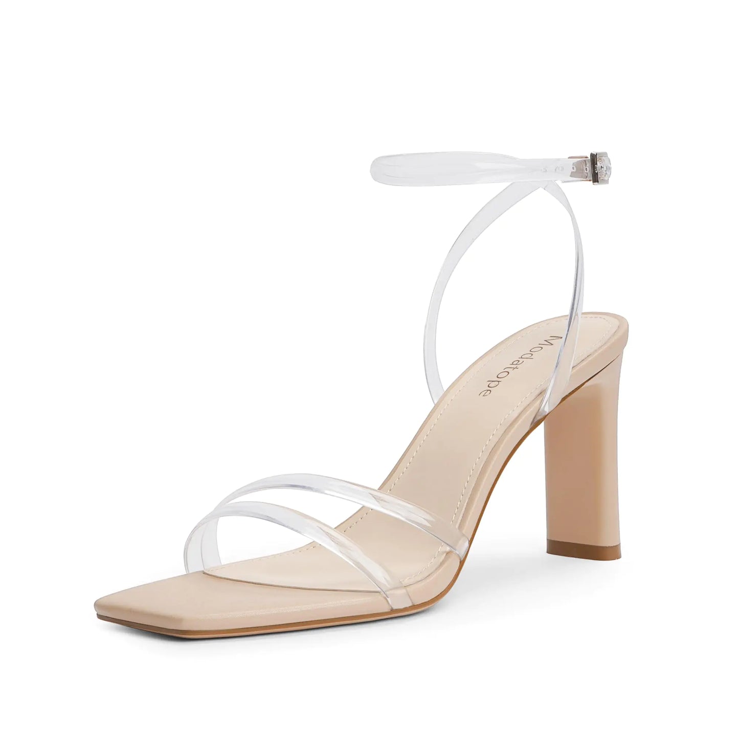 Modatope Women's Chunky High Heel Strappy Sandals