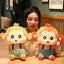 Jouets en peluche singe assis charmants pour tous les âges