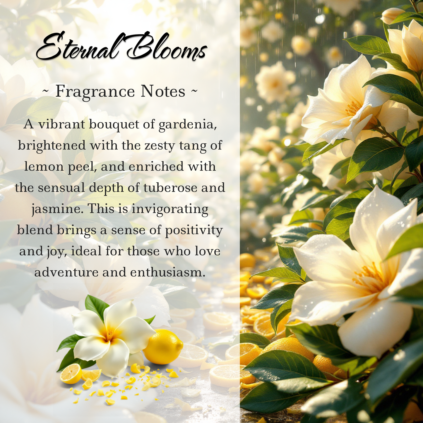 Eternal Blooms Crystal-Infused Car Diffuser - 8ml Air Freshener - Korvel