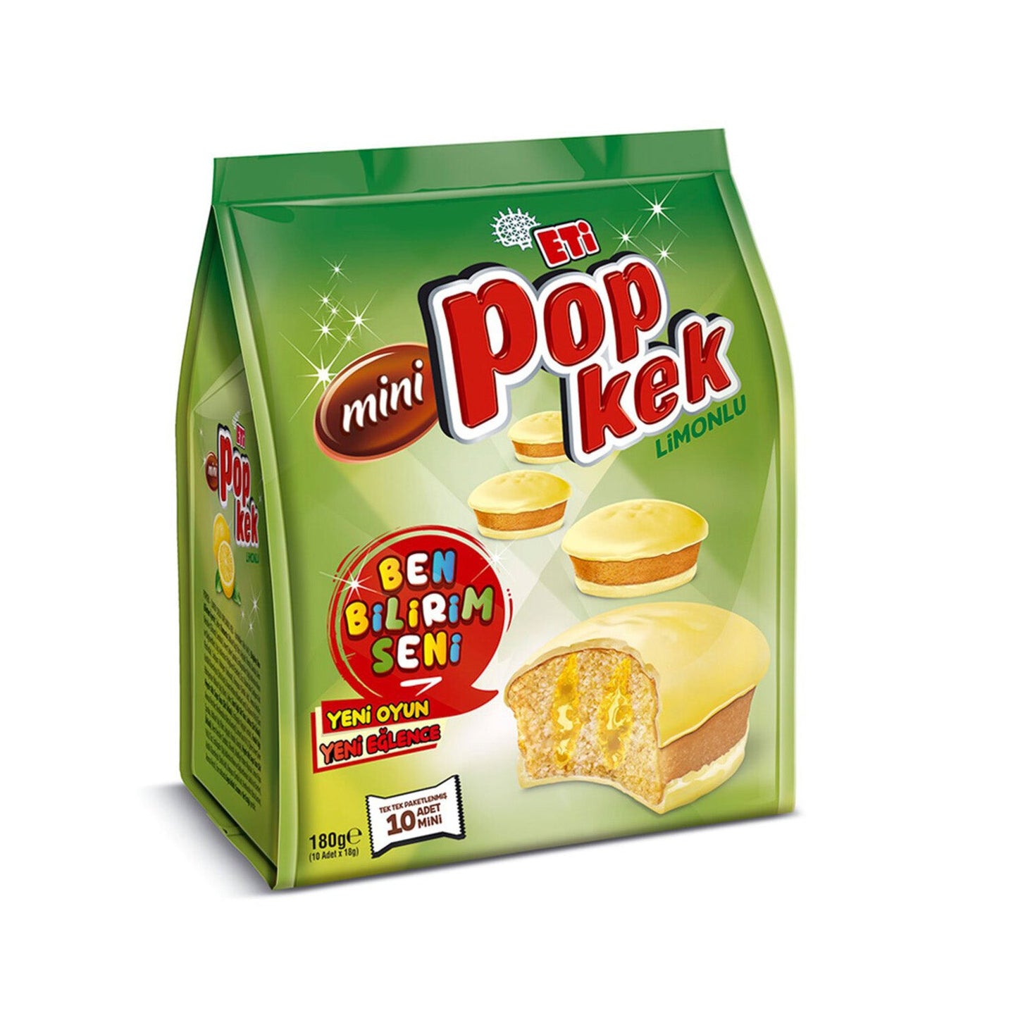 Eti Popkek Mini Lemon – 144g